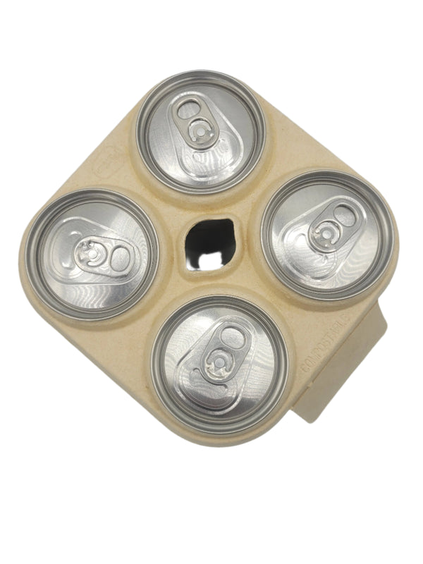 PakCan 4 pack compostable can carrier (600x units per box)